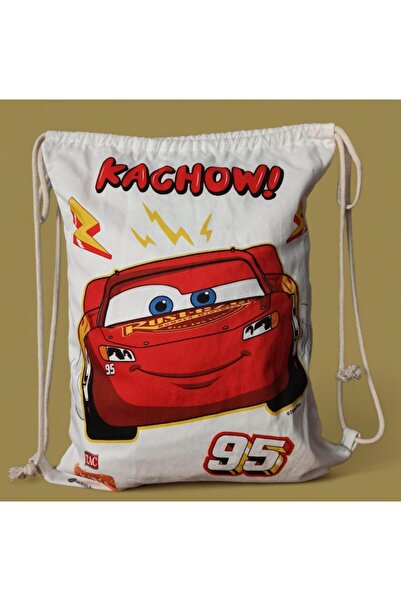 Taç Drawstring Cloth Backpack Double Sided Print