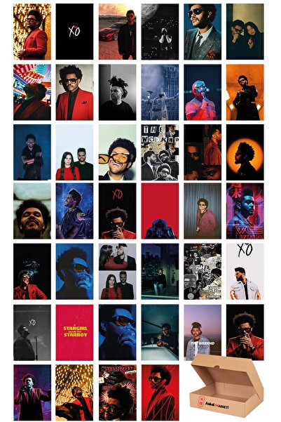 Anime Marketi The Weeknd Duvar Poster Seti - The Weeknd Temalı Poster Seti - ...