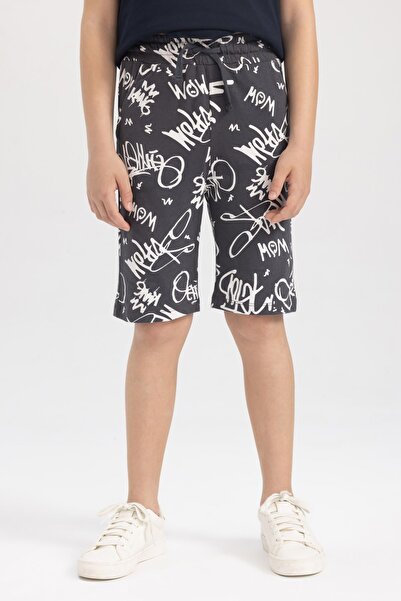 DeFacto Boy Patterned Shorts U7024a622hs