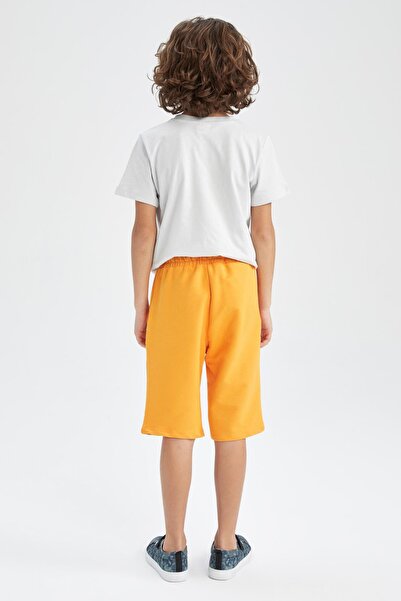 DeFacto Boys' Basic Bermuda Shorts Y6503a622hs