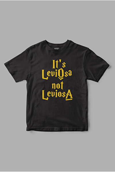 Gries Tricou Harry Potter cu imprimeu Hermione Granger „E Leviosa, nu Leviosaa”