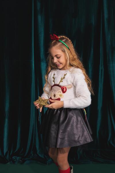 DeFacto Girl's Faux Leather Skirt