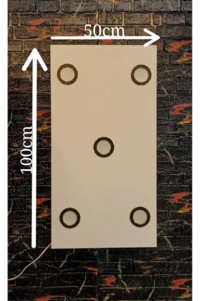 ANKARA KARTONPİYER SPOT IŞIKLI TAVAN GÖBEĞİ 50*100 cm