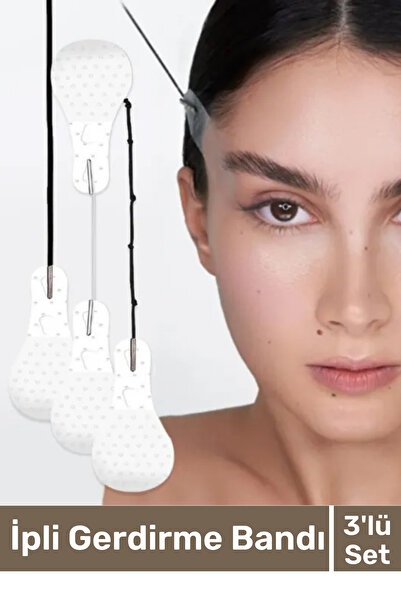 Carlburn Özel Üretim Günlük Yüz Kaş Göz Vücut Boyun Kaz Ayağı İpli Gerdirme B...