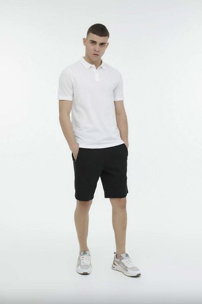 lumberjack M-ct953 Basic P.t-sh 4fx T-shirt - Λευκό - M - St07233-λευκό-μ