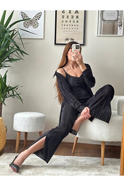 fastfashion Üçlü Piliseli Takım