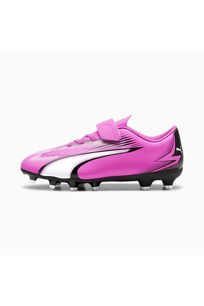Puma ULTRA PLAY FG/AG V Jr Pembe Çocuk Krampon
