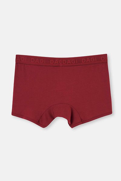 Dagi Claret Red 4210 Micro Modal Plain Boxer