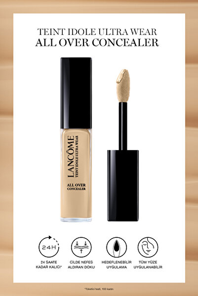 Lancome Teint Idole 24 Saate Kadar Kalıcı Kapatıcı 006 - Beige Ocre 3614273074452