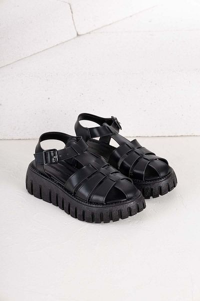 Getcho Schwarze Belinda-Sandalen für Damen