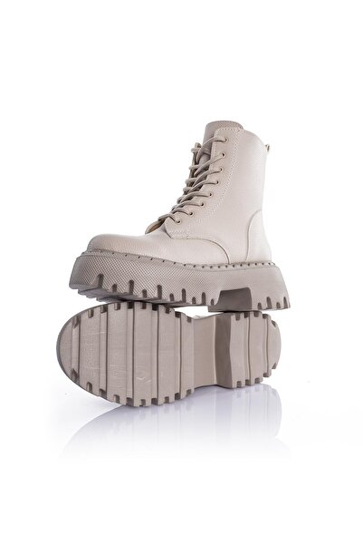 Getcho Жіночі матові бежеві черевики