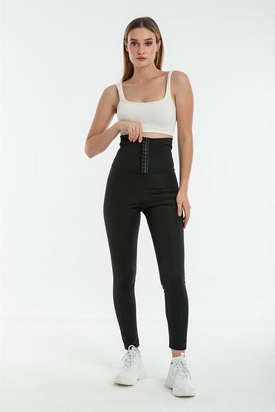 S&W SWEET WOMEN Slimming Slimming Sauna Thermal Agraphed Clip Corset Leggings