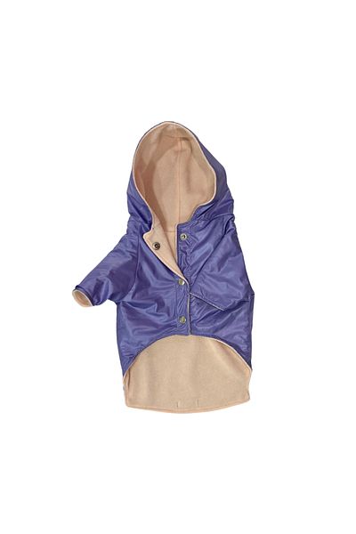 Patte Zone Lilac Rain - Cat Dog Raincoat