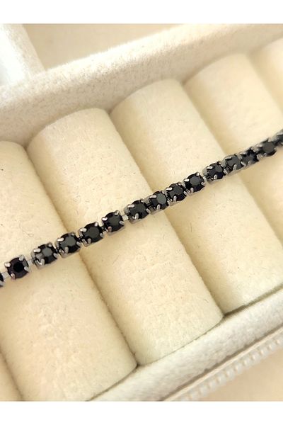 Eva Takı Waterway Black Colored Elegant Bracelet
