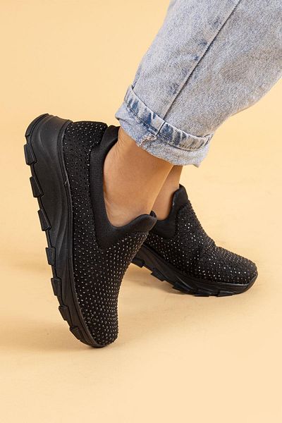 Getcho Black Stone Rune Women's Casual Shoes