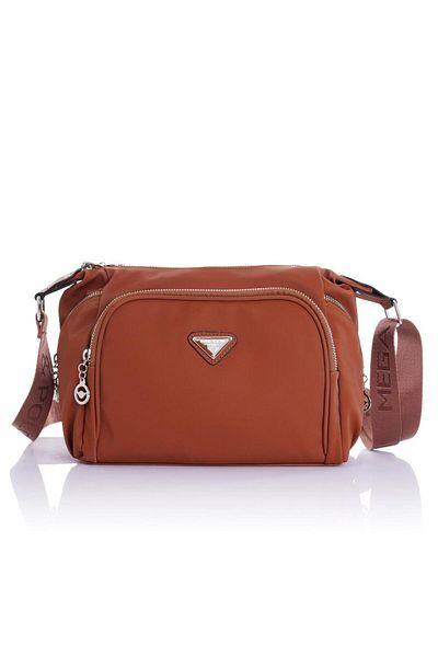 Getcho Erhart Women's Cinnamon Crossbody Bag – Small Size Casual Sports Style Zippered Shoulder and Shoulder Bag
