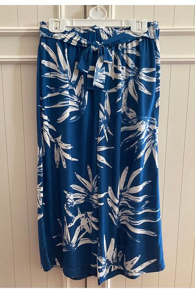 Maya Collection Girl's 3/4 Length Cotton Fabric Summer Trousers