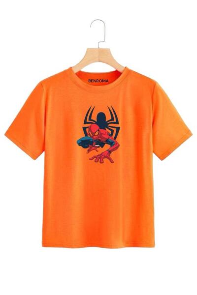 BENROMA Spider-Man Printed Children's T-Shirt