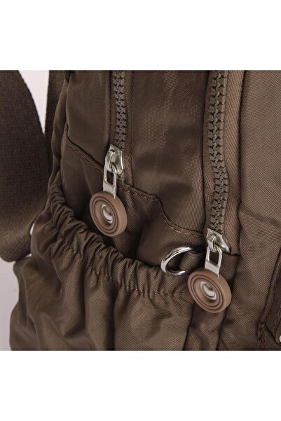 Getcho Nevva Γυναικείο σακίδιο πλάτης από ύφασμα Mink Crinkle – Αδιάβροχο, Πολλαπλών Διαμερισμάτων - Κομψή, Κομψή καθημερινή τσάντα