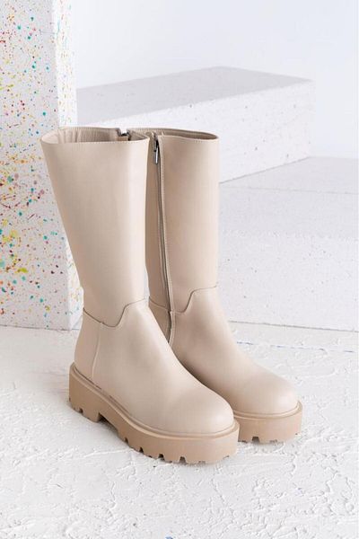 Getcho Γυναικείες μπότες Altivo Beige