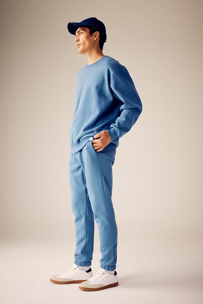 DeFacto Relax Fit, rugalmas lábú, vastag pulóver szövetből készült melegítőnadrág U7438az23sp