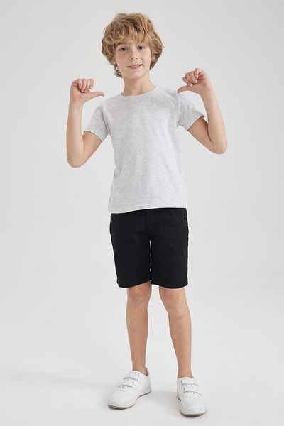 DeFacto Boy's Crew Neck Short Sleeve T-Shirt K1687a623sm
