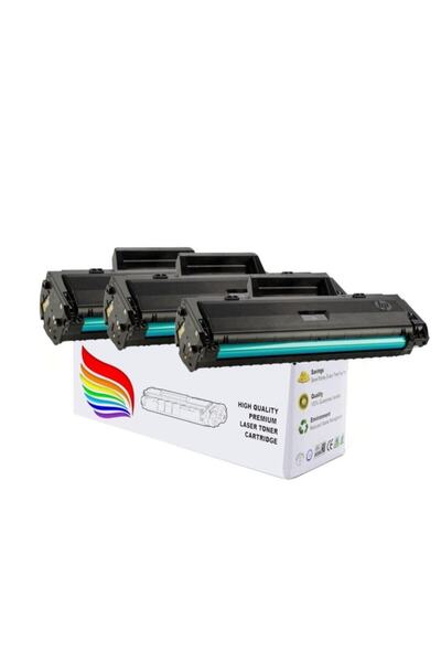 inkwell M106a / Hp Laser 107a/107r/107w Muadil Toner Çipsiz 3 Lü Paket