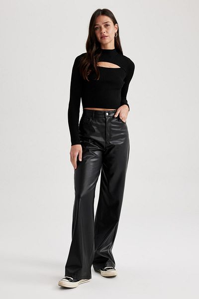 DeFacto Slim Fit Half Turtleneck Sweater Z2204az23au