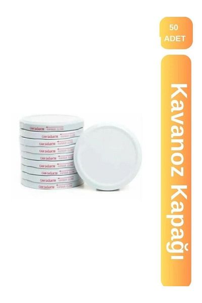 Perodia Canning Lid Jar Lid Double Silicone Bottle Lid 50 Pieces