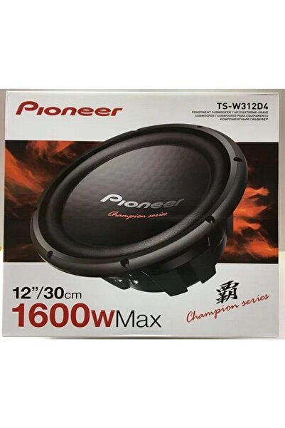 PIONER pıonner Subwoofer Bas Çift Bobin 2021 Model Gerçek Champion Series Ts-...