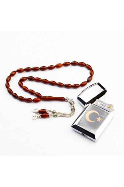 PİGADO Ayyıldız Temalı Kuka Tesbih Ve Çakmak Seti