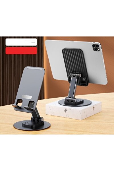 TUTYAKALA Katlanabilir Telefon Tutucu Stand Yuvarlak Tabanlı MC-460