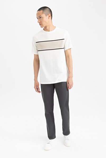 DeFacto Nové plátěné kalhoty Regular Fit Chino V0062az23sp