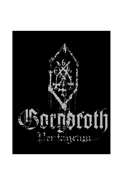 Z zepplin Gorgoroth Pentagram 2 Patch-uri mari pentru spate