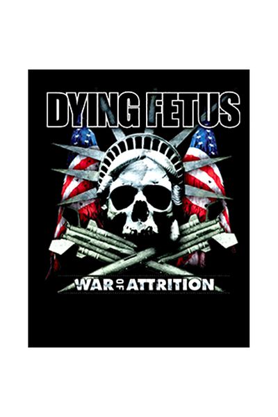 Z zepplin Dying Fetus War Of Attrition Patch mare pentru spate
