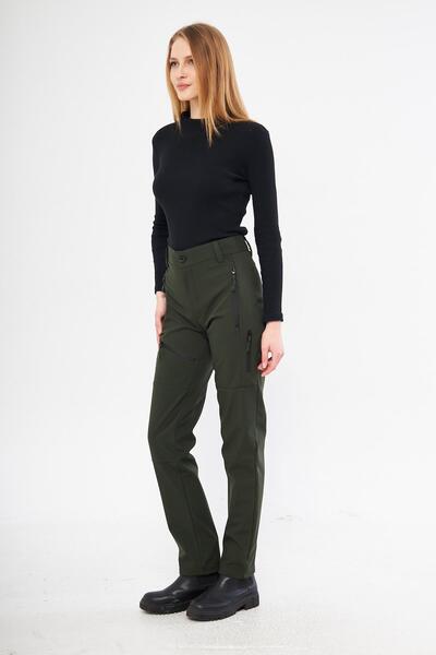 GHASSY CO. Női belül polár taktikai kültéri vízálló Softshell nadrág