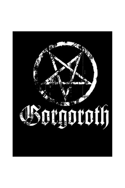 Z zepplin Gorgoroth Pentagram Patch mare pe spate