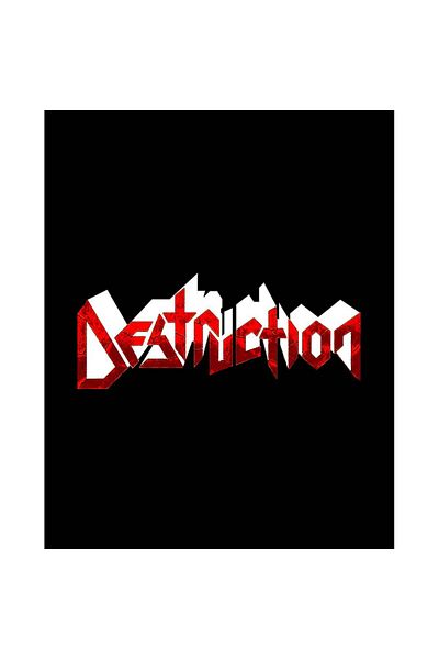Z zepplin Destruction Logo Patch mare pentru spate