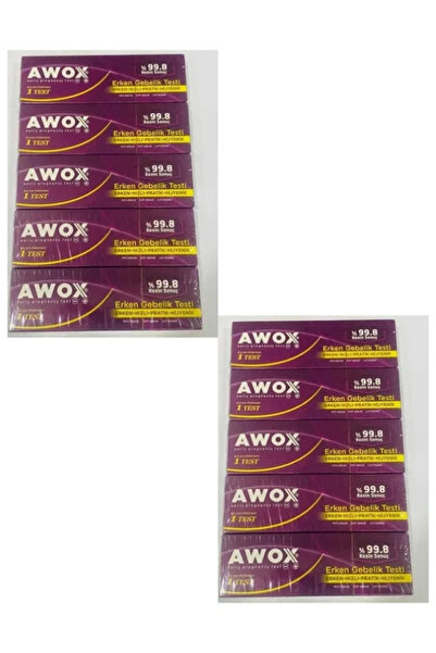 AWOX Erken Gebelik Testi 10 adet