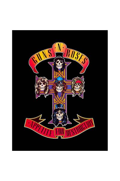 Z zepplin Guns N Roses Appetite for Destruction Pachet mare pe spate
