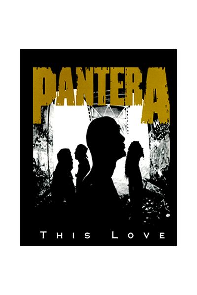 Z zepplin Pantera This Love Patch mare pe spate