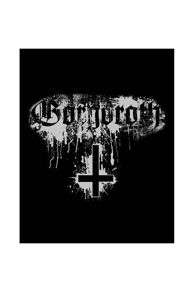 Z zepplin Gorgoroth Emblemă mare pentru spate