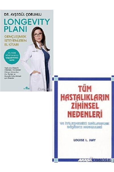 Kronik Kitap Longevity Planı - Tüm Hastalıkların Zihinsel Nedenleri -Louise L...