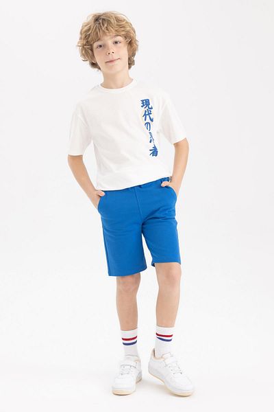 DeFacto Boy's Basic Bermuda Shorts Z5289a623sm