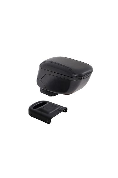 Omsa Black Sliding Armrest and Armrest for Opel Astra J 2010-2016