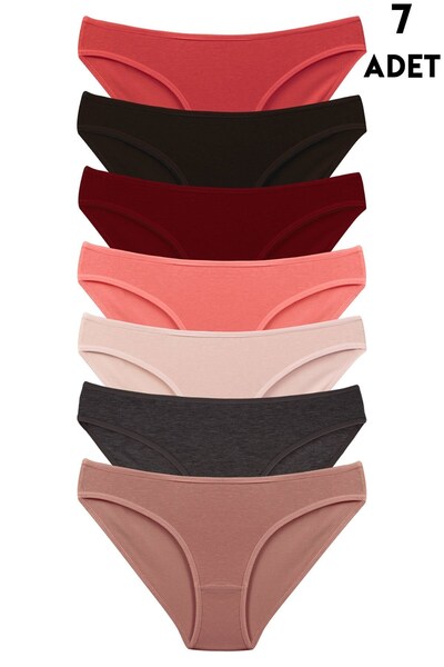 KozaBiat Koza Biat 37000-231 سراويل داخلية 7 قطع بألوان مختلطة