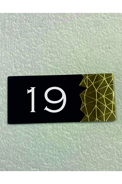 Dekokonsept Blackpearl Series Plexiglass Mirror Detailed Uv Printed Apartment...