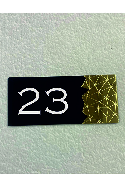 Dekokonsept Blackpearl Series Plexiglass Mirror Detailed Uv Printed Apartment...
