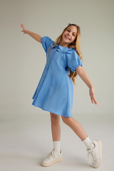 DeFacto Girl's Short Sleeve Modal Dress Z5919a623sm