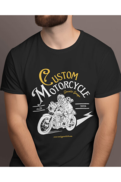 AEMİ Prilagođena motociklistička majica za vozače, prednja i zadnja strana Št...